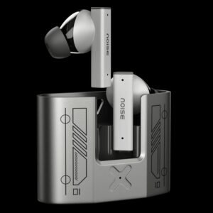 Noise Buds Marine, 35Hr Battery, Alloy Metal Case With Chain, 32dB ANC, Dual Pairing Bluetooth Headset (Marine Black, True Wireless)
